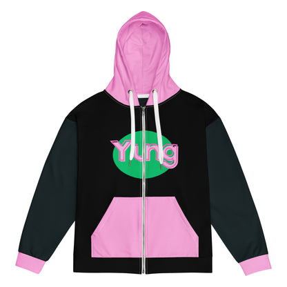 Unisex zip YUNG hoodie