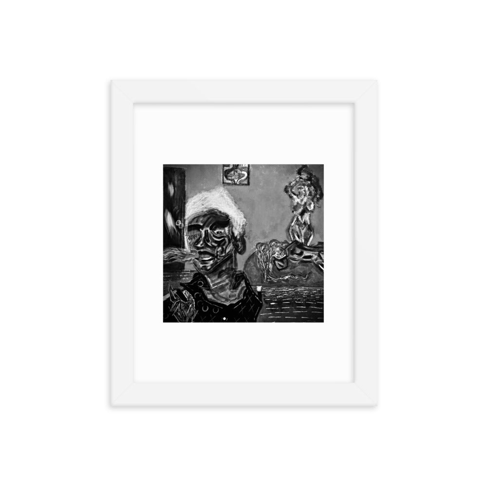 "French" by UThinkImYung Framed poster (10 Available)